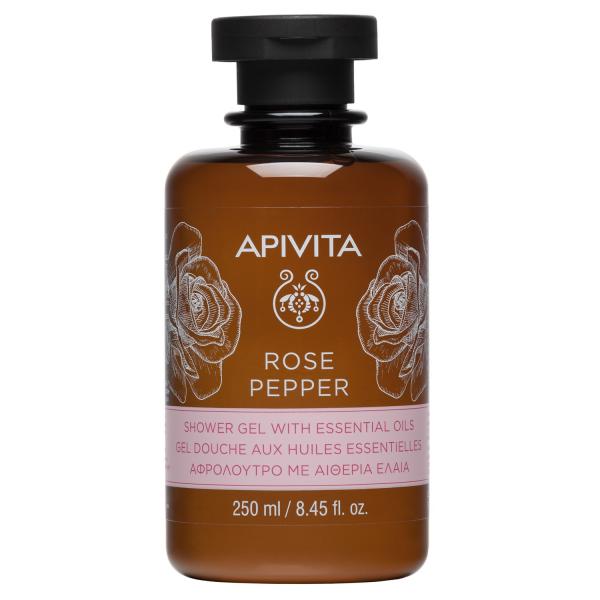 Apivita Shower Gel Rose Pepper